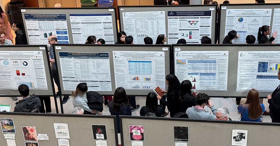 Medical student research symposium posters