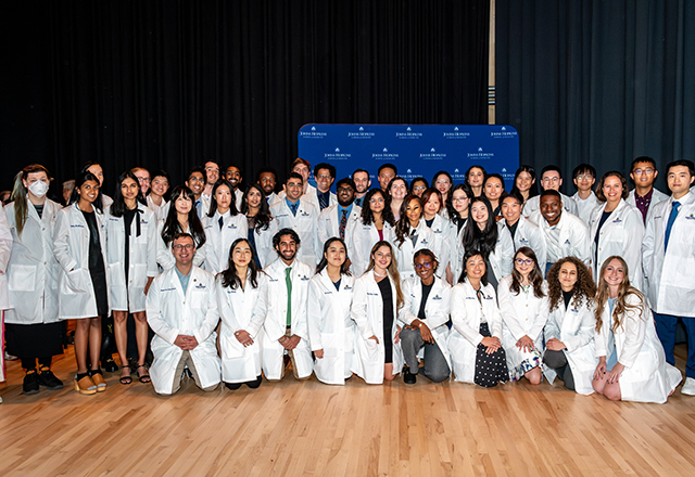 graduate coating ceremony