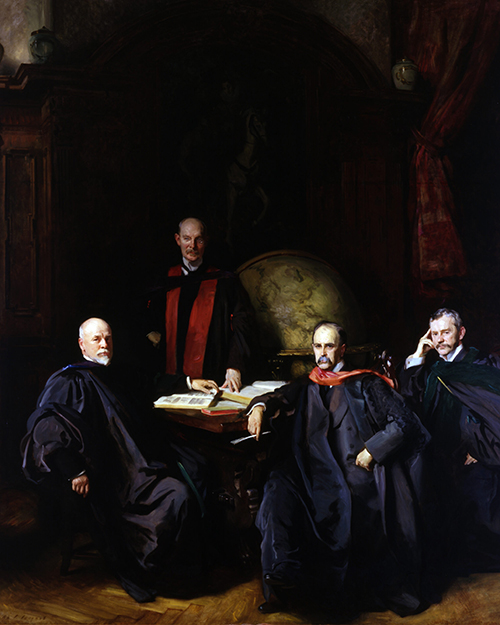 Portrait of the four founders