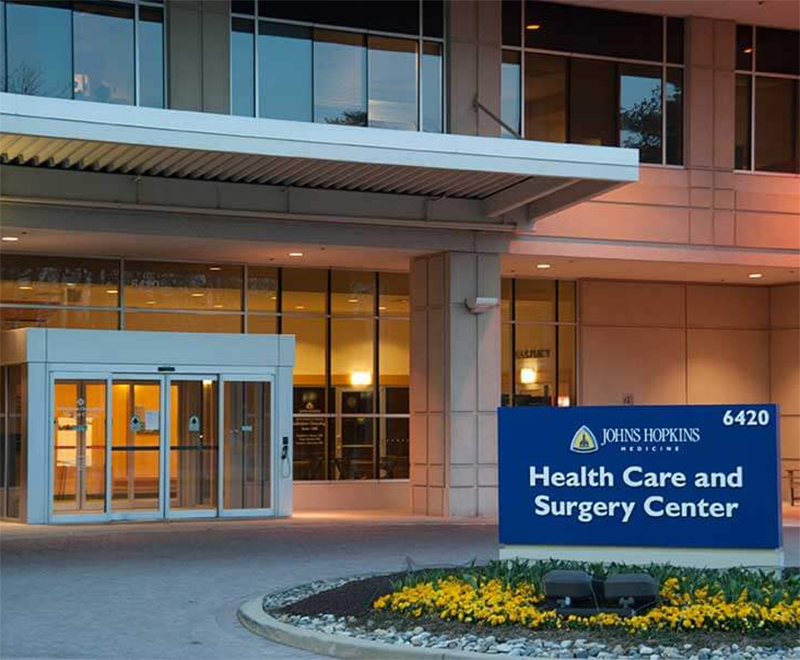 Johns Hopkins Health Care and Surgery Center in Bethesda.