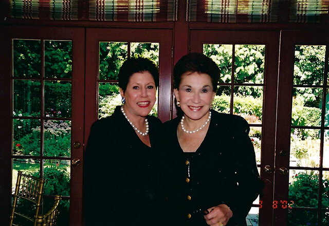 Alma Gildenhorn and Liz Dubin