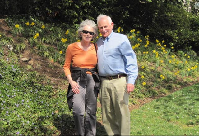 Coby Scherr and his wife
