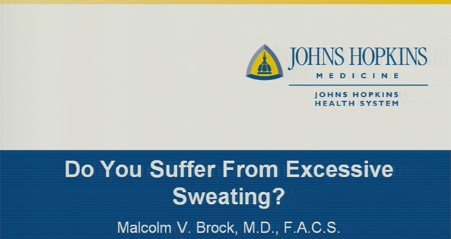 hyperhidrosis excessive sweating - do you suffer from excessive sweating?