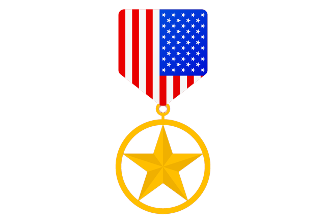 reconstructive transplant - military medal icon