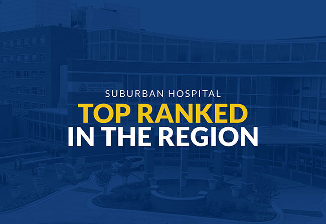 Sibley Memorial Hospital Top Ranked in the Region
