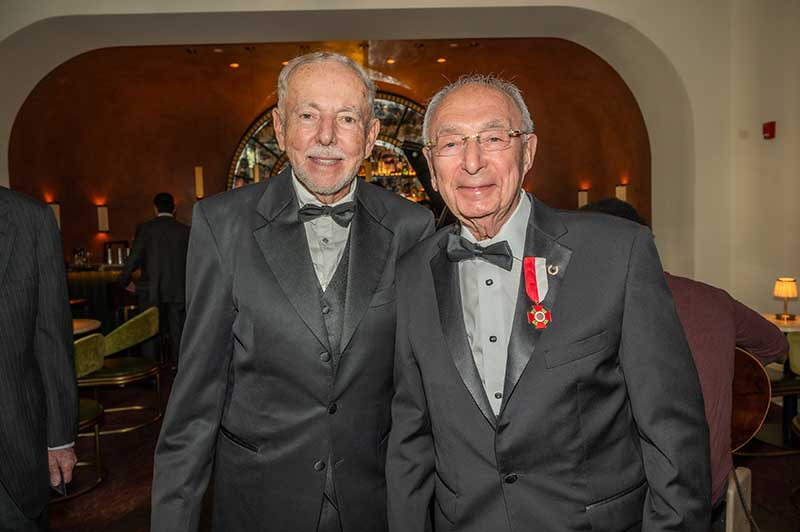 Keneth Kenyon and Morton F. Goldberg in tuxedos