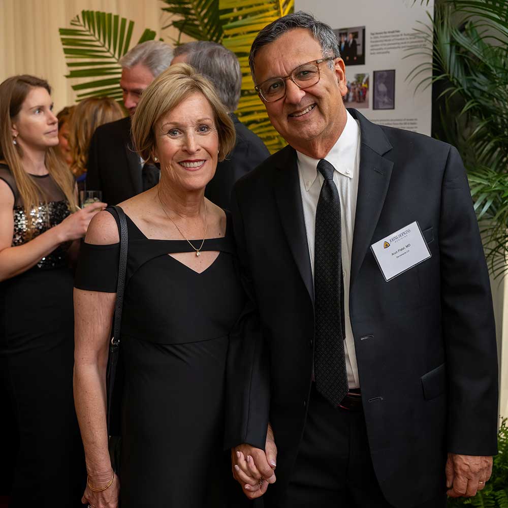 Carol and Arun Patel