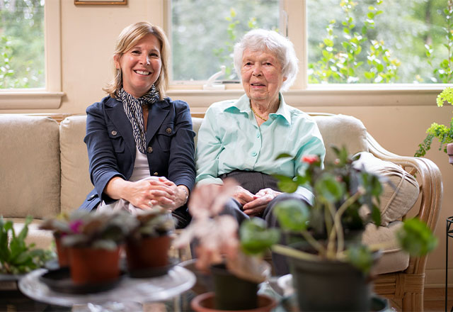 Judith Goldstein and Barbara Simerl in 2019