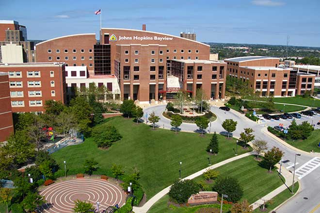 Johns Hopkins Bayview Medicine Center in Baltimore