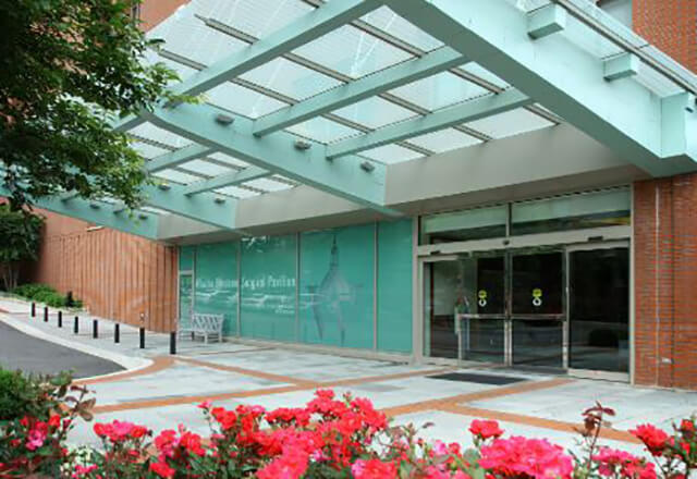 Maurice Bendann Surgical Pavilion entrance