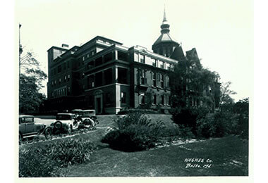 An image of the early Wilmer Eye Institute