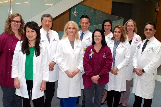 The Dry Eye clinic team at the Wilmer Eye Institute