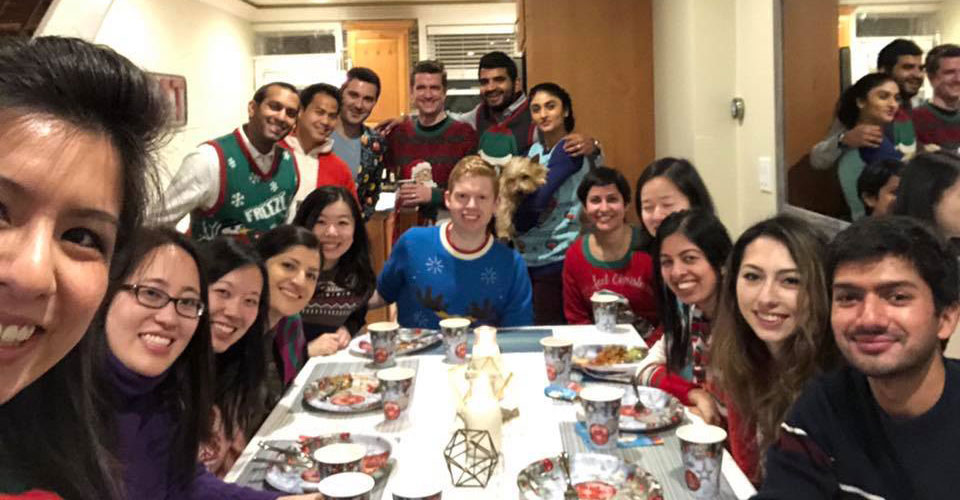 Sweater party with Wilmer residents