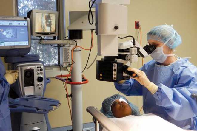 Surgery performed at Wilmer Eye Institute