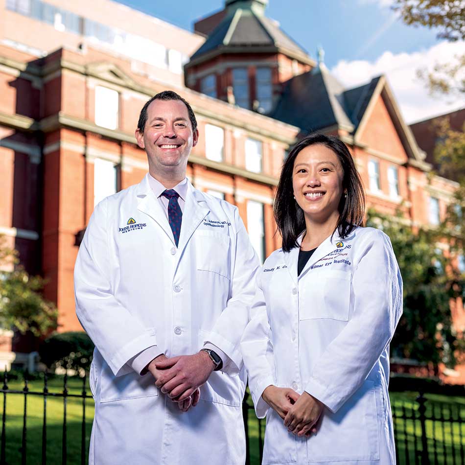 Thomas Johnson and Cindy Cai