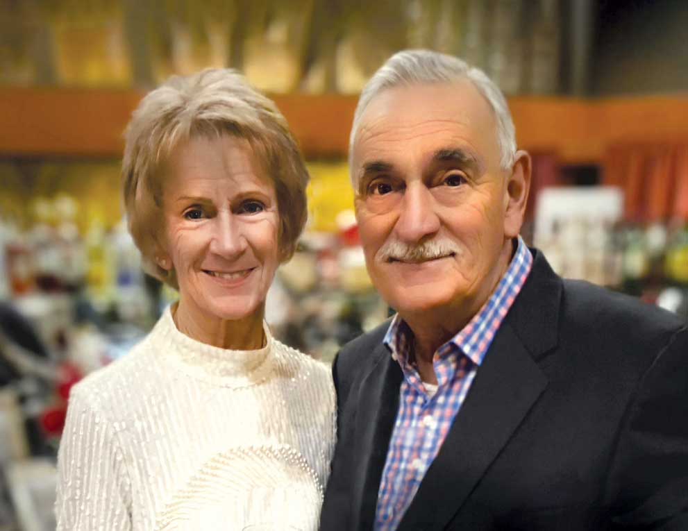 Karen and Ken Lanno smiling together