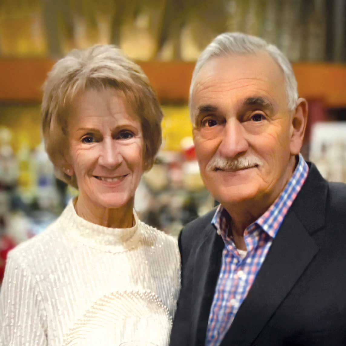 Karen and Ken Lanno smiling together