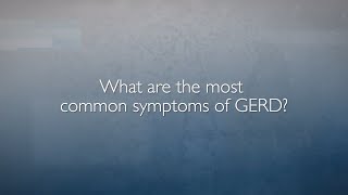 Gastroesophageal Reflux Disease GERD  FAQ with Dr Gina Adrales
