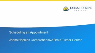 How to Contact the Johns Hopkins Comprehensive Brain Tumor Center