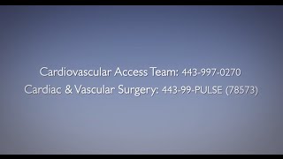 Johns Hopkins Heart and Vascular Institute Scheduling Video