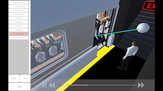 Ultra-Low Vision Toolkit - Wayfinder Subway Simulation