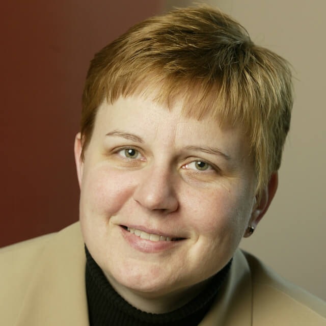 The photo shows Renee Demski.