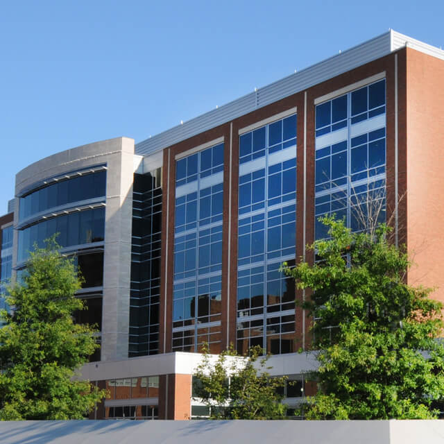The photo shows Sibley Memorial Hospital.