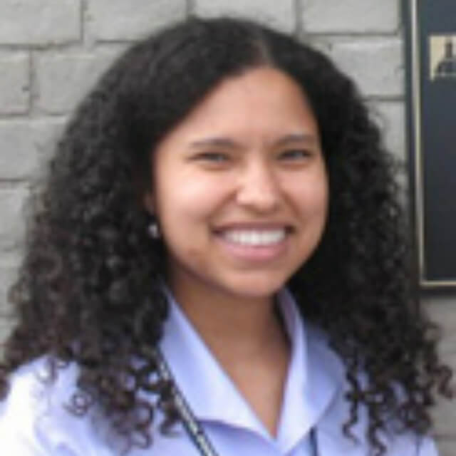 The photo shows Kristina Weeks.