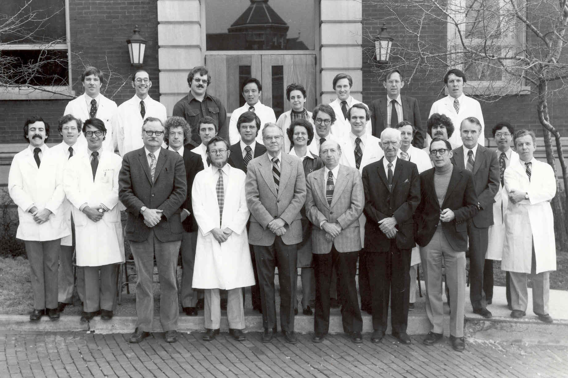 Wilmer Eye Institute staff in 1978