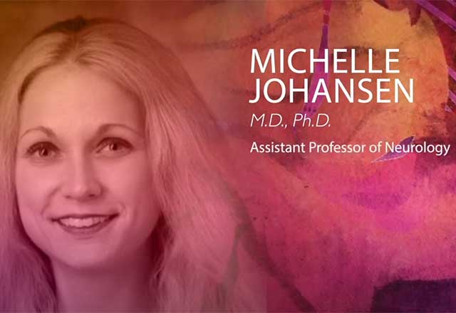 Michelle Johansen, assistant professor of neurology