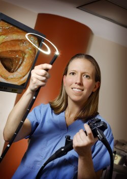 Specializing in colonoscopies has made nurse practitioner Monica VanDongen especially skilled.