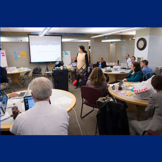 Participants from across the country gathered at the Armstrong Institute for Patient Safety and Quality to create a series of Web-based learning modules for health care workers