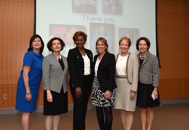 group of female Johns Hopkins professors