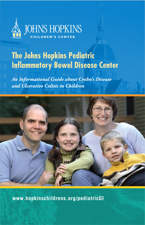 Pediatric IBD brochure, Living with I B D
