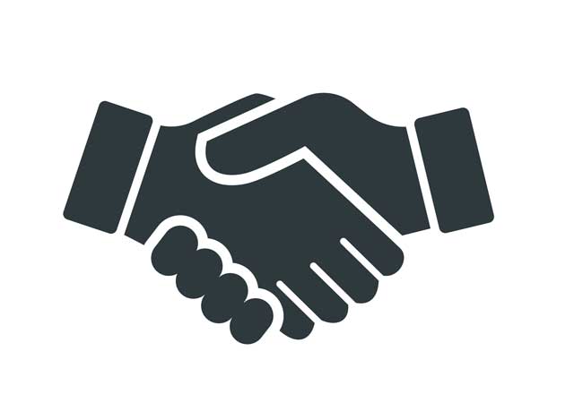handshake graphic image