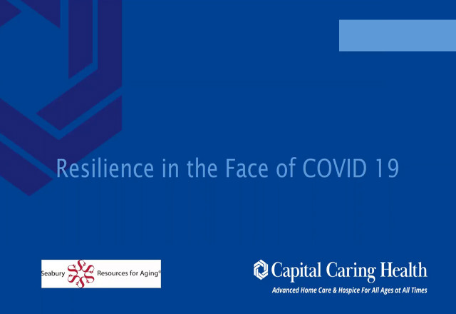 Building Resilience in the Time of COVID-19