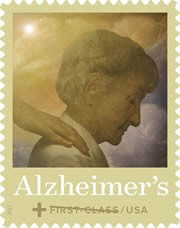 Alzheimers Seminpostal Stamp