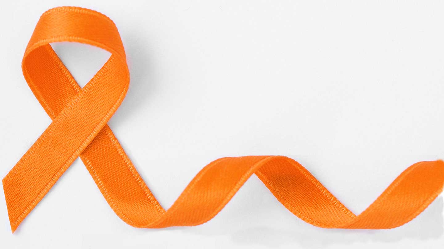 orange cancer ribbon