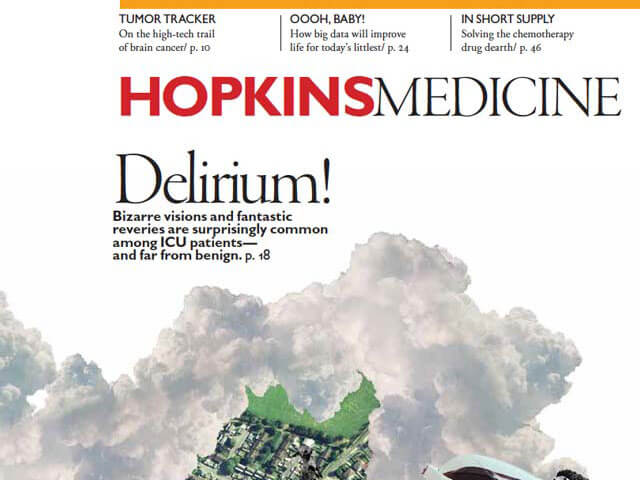 Hopkins Medicine Magazine cover