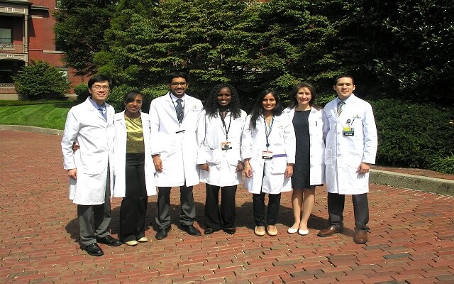 The endocrinology team of doctors