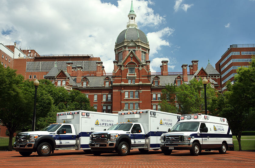 Lifeline Advanced Life Suppport ambulance