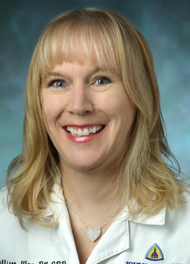 Allison Wey, Johns Hopkins nurse liaison