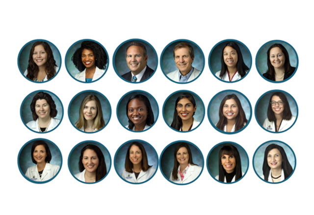 Composite of providers faces