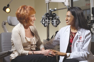 Patient Sally Alkire with  Shameema Sikder, MD