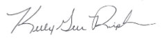 Kelly Geer Ripken signature