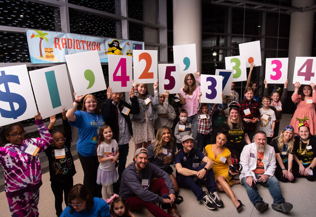 The fundraising reveal for 2023 Radiothon