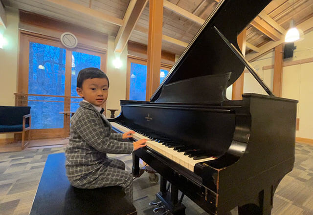 matthew playing piano